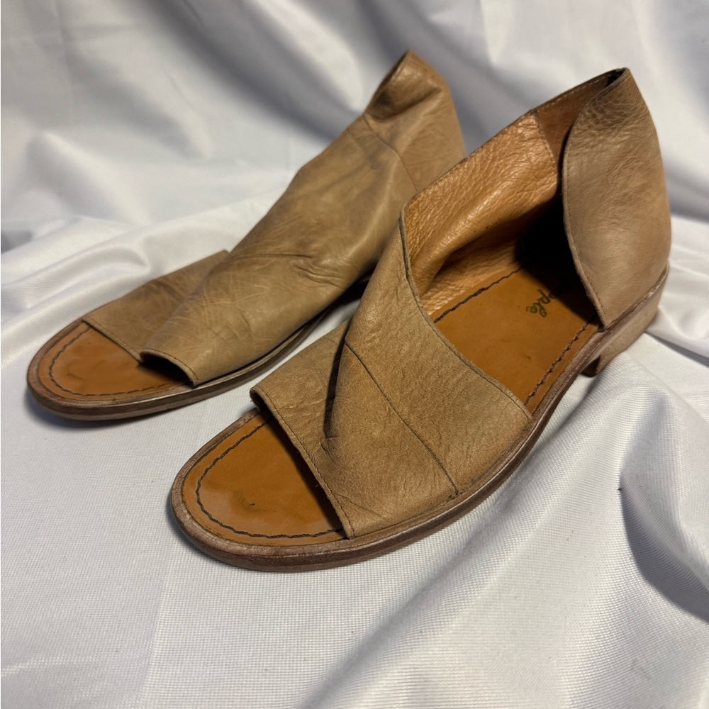 Free People Mont Blanc Women's Sandals Brown 38 8 - Picture 6 of 6
